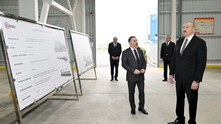    Prezident açılışda iştirak etdi   