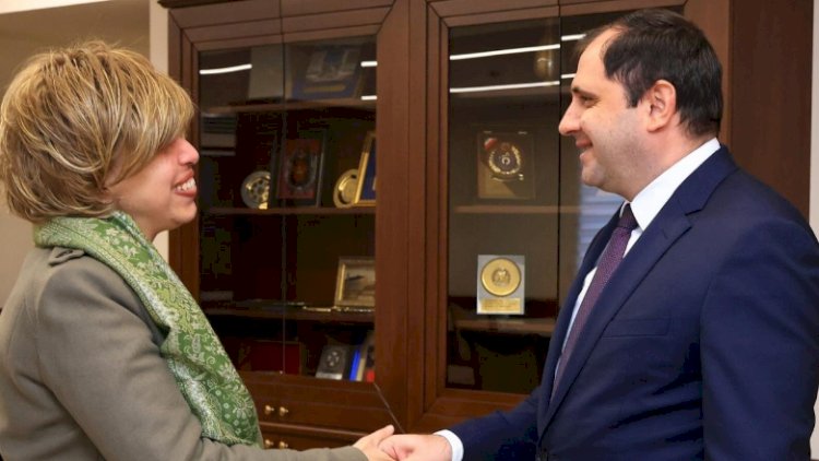    Papikyan səfirlə hərbi əməkdaşlığı müzakirə etdi   