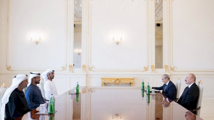    İlham Əliyev Birləşmiş Ərəb Əmirliklərinin bir sıra şirkətlərinin rəhbərlərini qəbul etdi   