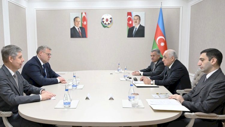    Əli Əsədov Həştərxan vilayətinin qubernatoru ilə görüşdü   