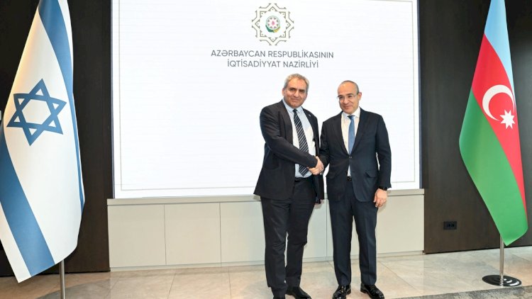    Mikayıl Cabbarov Zeev Elkin ilə görüşdü   