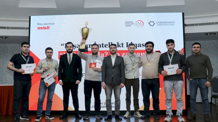    “Misli”nin dəstəyilə Peşəkar İntellekt Liqasının 2025-ci il mövsümü başa çatıb   