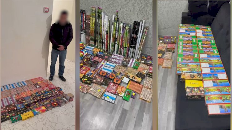   Bakıda 803 qutu pirotexniki vasitə aşkarlandı   