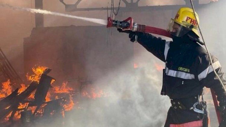    Qusarda tikilidə yanğın oldu   