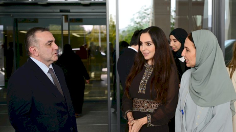    Leyla Əliyeva Maskatda Xərçəngin Kompleks Müalicəsi və Tədqiqatı Mərkəzini ziyarət etdi - Foto   