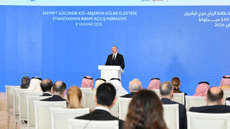    “Azərbaycan çox etibarlı və böyük elektrik generasiya gücünə malik ölkəsi olacaq”   