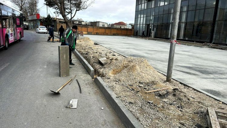    Bakıda piyada səkisinin zəbt edilməsinin qarşısı alındı   
