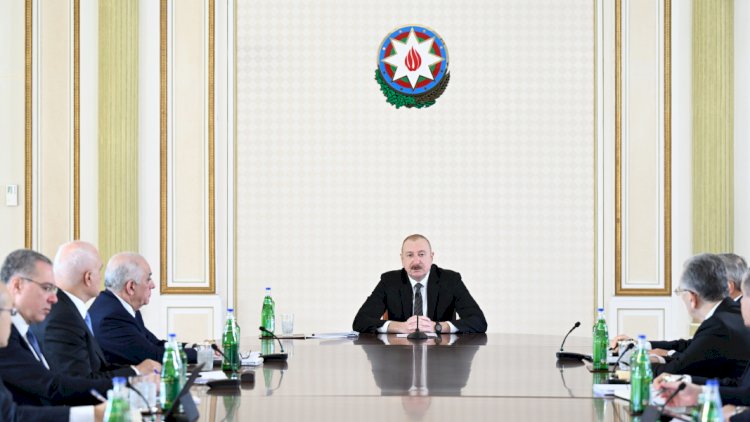    Prezident nazirlərlə müşavirə keçirdi -   YENİLƏNDİ-FOTOLAR