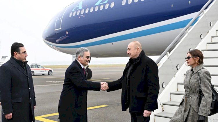    İlham Əliyev İsveçrədədir   
