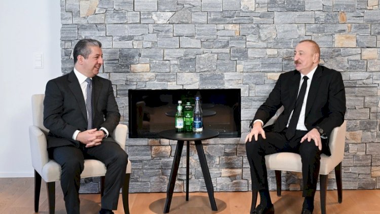    İlham Əliyev İraq Kürdüstan Regionunun Baş naziri ilə görüşdü   