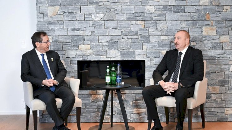   Azərbaycan və İsrail prezidentləri görüşdü   
