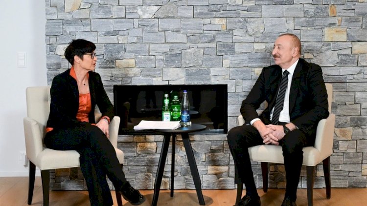    Prezident Davosda Avropa İttifaqının Genişlənmə üzrə komissarı ilə görüşdü   
