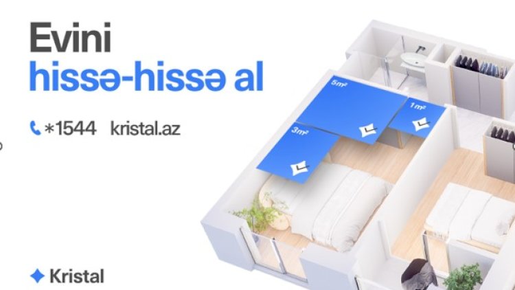    Aylıq öhdəlik yükü olmadan mənzil almaq mümkündür –   “Kristal” yeni satış şərtləri açıqladı!