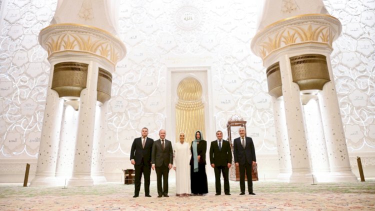    Leyla Əliyeva Əbu-Dabidə Şeyx Zayed məscidini ziyarət etdi   - FOTOLAR