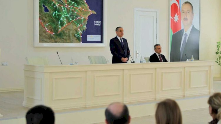    Yeni sədr kollektivə təqdim edildi   -FOTOLAR
