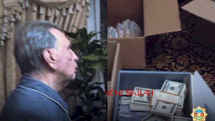    Ramiz Mehdiyevin evindən “paçka-paçka” dollar aşkarlandı -   VİDEO