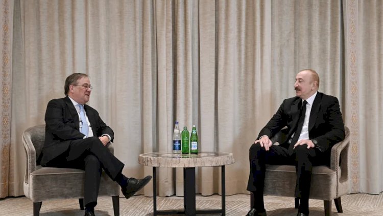    İlham Əliyev Bundestaqın xarici siyasət komitəsinin sədri ilə görüşdü   