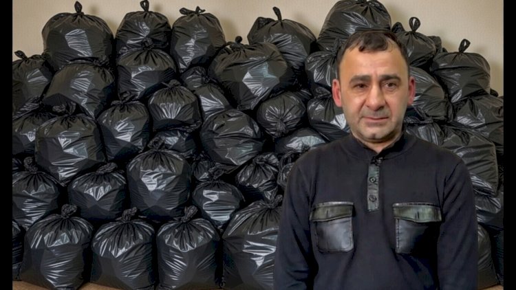    Mehdiabadda inanılmaz olay -   Polietilen torbanı başına keçirib...