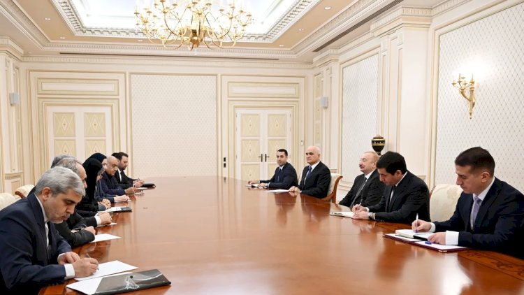    Prezident İlham Əliyev İranın yol və şəhərsalma nazirini qəbul etdi   