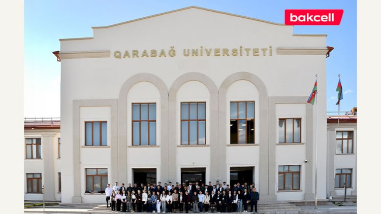    Bakcell və Gənclər Fondu Qarabağ Universitetində tələbələrlə görüş keçirib   