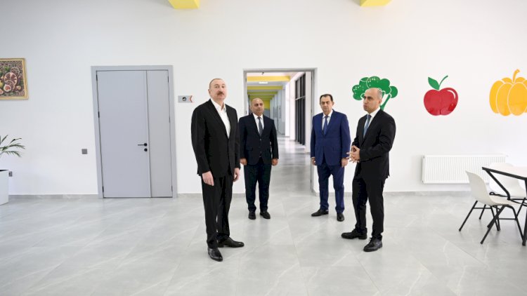    İlham Əliyev Lənkəran Dövlət Peşə Təhsil Mərkəzinin açılışında iştirak etdi   