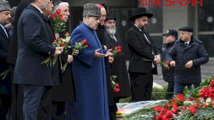    Dini liderlər “Ana Fəryadı” abidəsini ziyarət etdi   
