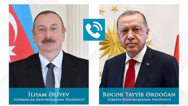    İlham Əliyev Ərdoğana zəng etdi   