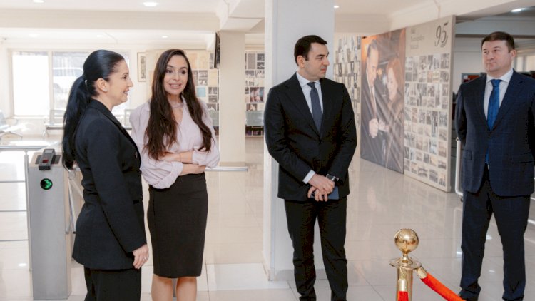    Leyla Əliyeva Bakı Xoreoqrafiya Akademiyasının qonağı olub   