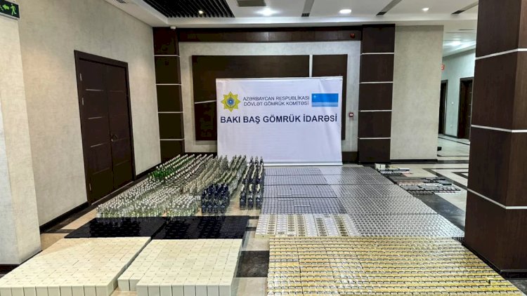    Külli miqdarda tütün məmulatları və spirtli içkilər aşkarlandı   