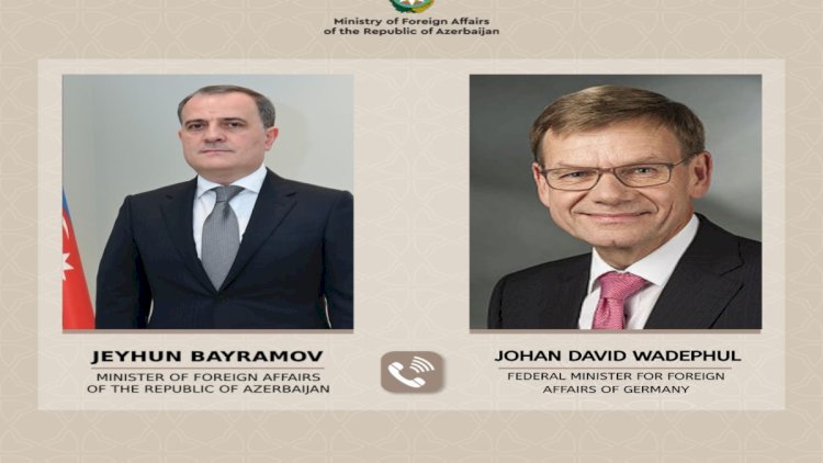    Almaniya XİN rəhbəri Ceyhun Bayramova zəng etdi   