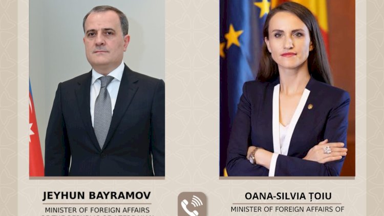    Ceyhun Bayramov Rumıniyanın XİN başçısı ilə danışdı   