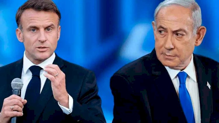    Netanyahu və Makron arasında telefon danışığı oldu   