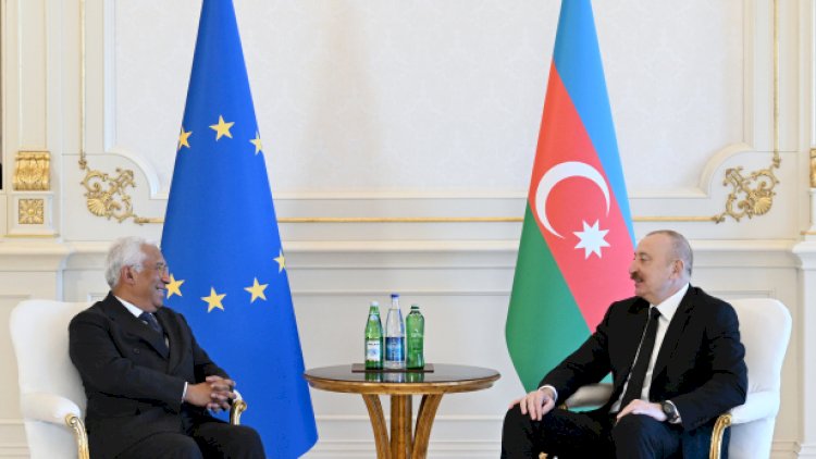    Prezident İlham Əliyev Avropa İttifaqı Şurasının Prezidenti ilə görüşdü   