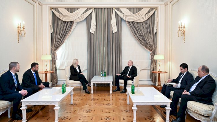    Prezident Əliyev Bosniya və Herseqovina Rəyasət Heyətinin üzvü ilə görüşdü   