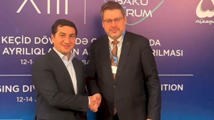    Hikmət Hacıyevin Aİ-nin xüsusi nümayəndəsi ilə TRIPP müzakirəsi   
