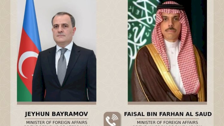    Ceyhun Bayramov səudiyyəli həmkarı ilə Yaxın Şərqdəki vəziyyəti müzakirə etdi   