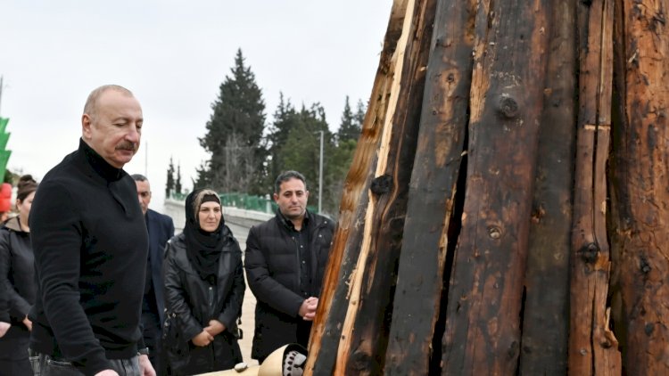    İlham Əliyev son beş ilin ənənəsini pozmadı -   FOTOLAR