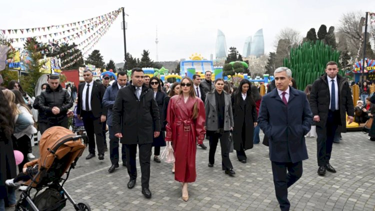    Alena Əliyeva Novruz yarmarkasını ziyarət etdi   - FOTOLAR