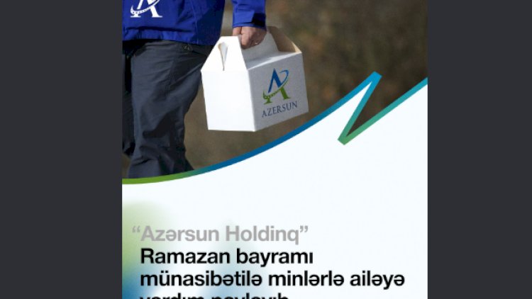    “Azərsun Holdinq”  həssas qrupdan olan əhaliyə yardım edib   