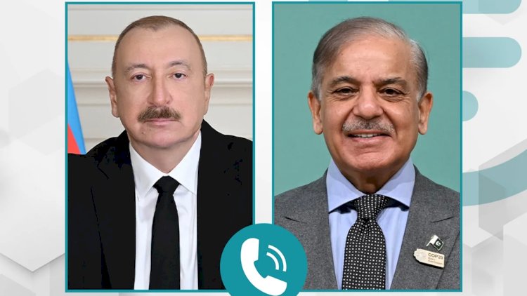    İlham Əliyevlə Şahbaz Şərif arasında telefon danışığı oldu   