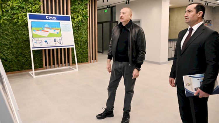    İlham Əliyev “Şirvan Aqro” heyvandarlıq kompleksinin açılışında -   FOTOLAR