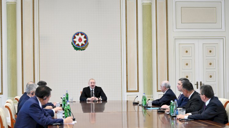    İlham Əliyev tədbir iştirakçılarını qəbul etdi -   YENİLƏNDİ