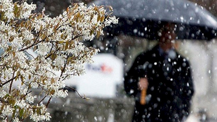    Yağış, qar, dolu, şimşək -   Bazar gününün havası