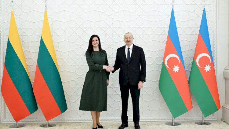    Azərbaycan lideri Litvanın Baş nazirini qəbul edi   