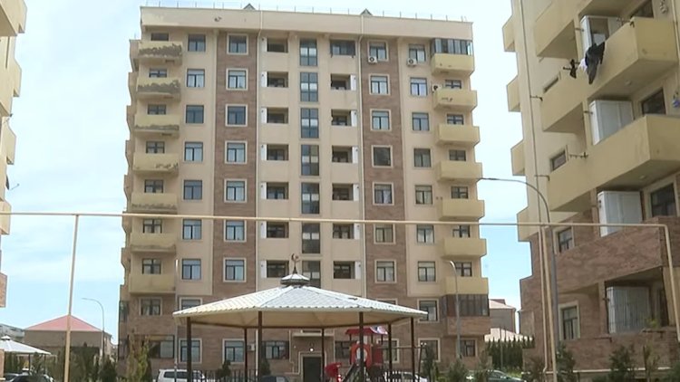    Şəhid ailələri üçün tikilən bina TƏHLÜKƏDƏ - VİDEO   