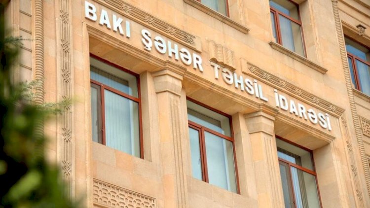    Həbs olunan məktəb direktoru ilə bağlı   AÇIQLAMA