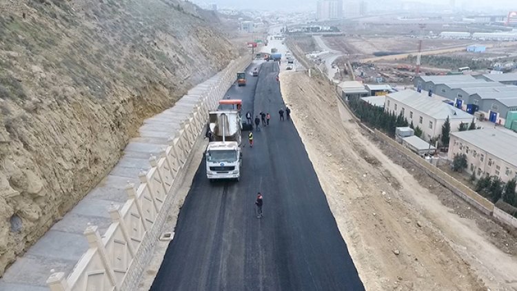    Bibiheybət yolunda bərpa işləri yekunlaşdırıldı   