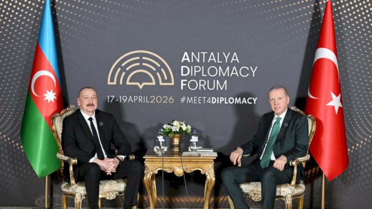   Antalyada İlham Əliyevlə Rəcəb Tayyib Ərdoğanın görüşü keçirildi   - FOTO