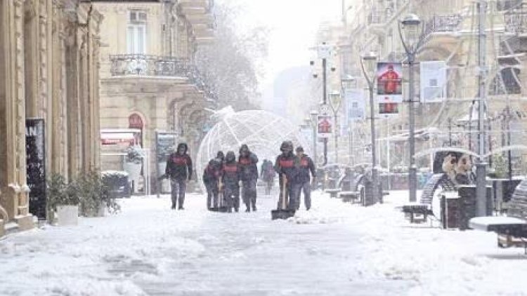    Regionlarda qar başladı: Bakıya da yağacaq?   - AÇIQLAMA