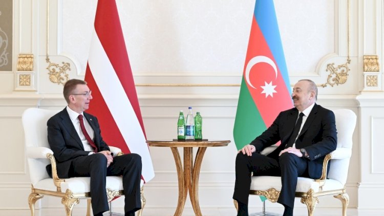    İlham Əliyev latviyalı həmkarını sülh prosesi barədə məlumatlandırdı   